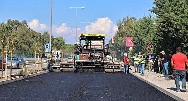 Antalya’da COP31 hazırlıkları kapsamında asfalt çalışmaları sürüyor
