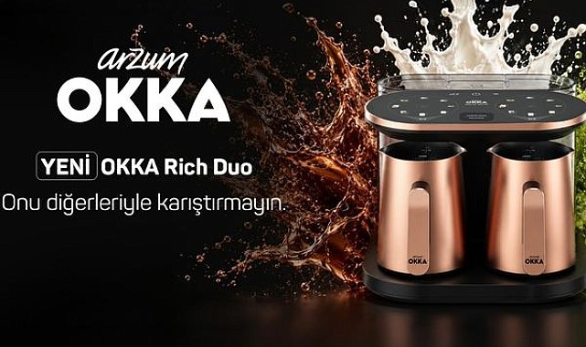 Arzum OKKA Rich Duo ile kahvede yeni dönem