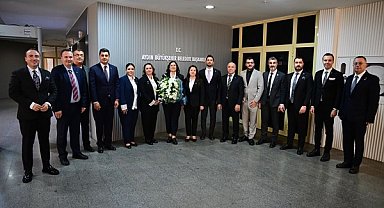 Aydın Sanayi Odası heyeti Çerçioğlu'nu ziyaret etti