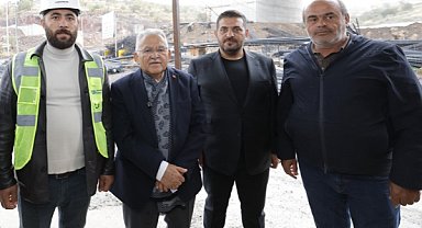 Başkan Büyükkılıç, altyapı çalışmalarını inceledi 