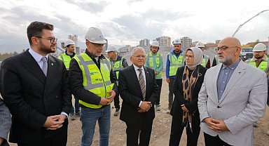 Başkan Büyükkılıç Kartal Katlı Kavşağı Projesini sahada inceledi