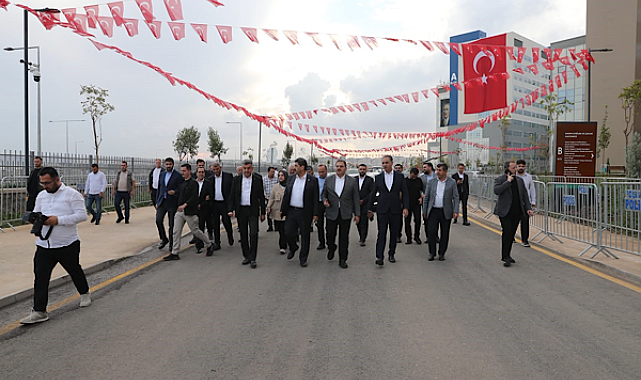 Başkan Canpolat'tan, Şanlıurfa Şehir Hastanesi'nde açılış öncesi inceleme