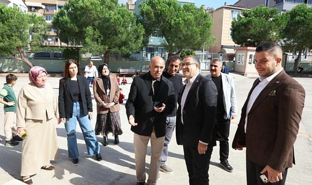 Başkan Gökçe’den okullara ziyaret