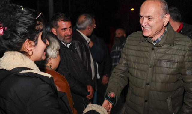 Başkan Özlü, Ağa Mahallesi sakinleriyle bir araya geldi