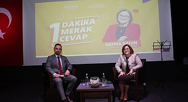 Başkan Şahin, gençlerin sorularını yanıtladı