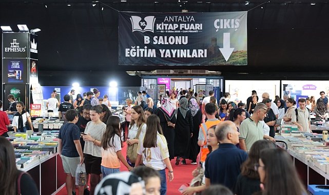 Başkan Vekili Özdemir: Antalya Kitap Fuarı’nda yeni rekor