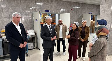 Başkanvekili Obuz, aşevini ziyaret etti