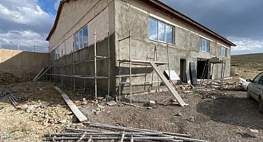 Bayburt’ta bakliyat paketleme tesisi yapımı sürüyor