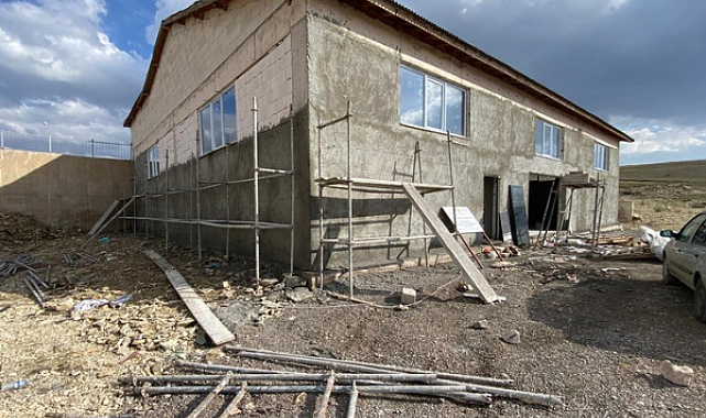 Bayburt’ta bakliyat paketleme tesisi yapımı sürüyor