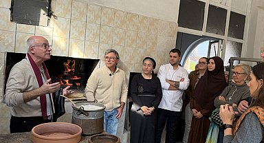 Belçikalı gastronomi ekibi Çorum’da Hititlerin ekmek kültürünü araştırıyor