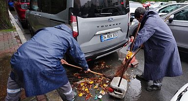 Beylikdüzü Belediyesi yoğun yağış öncesi hazırlıklarını artırdı