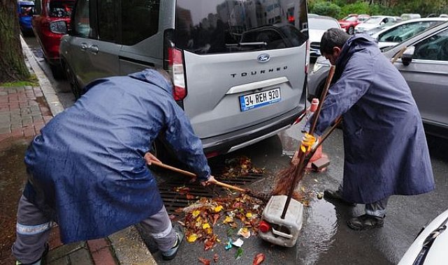 Beylikdüzü Belediyesi yoğun yağış öncesi hazırlıklarını artırdı