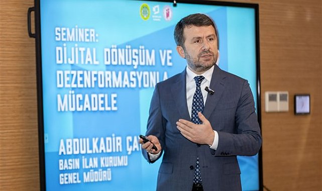 BİK Genel Müdürü Çay: Teyit edemediğiniz haber gerçek değildir