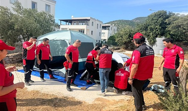 Bodrum’da afet farkındalık etkinliği düzenlenecek