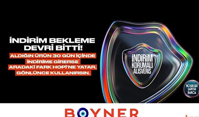 Boyner’den alışverişte “Ya sonra indirime girerse?” endişesine karşı güvence