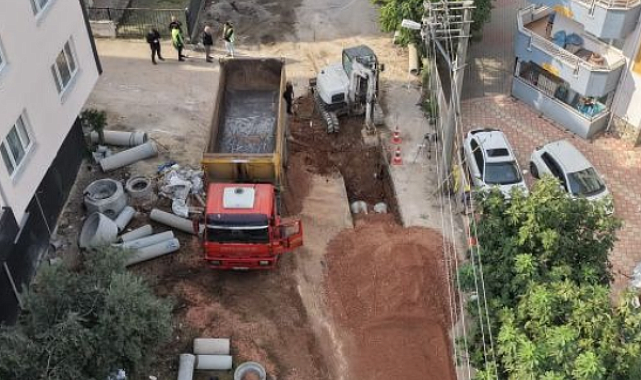 Bursa’da 340 metrelik altyapı çalışması yapılıyor
