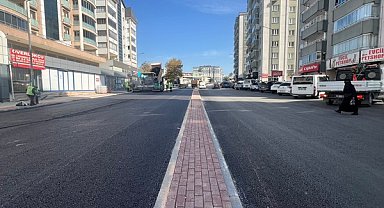 Bursa'da Erdoğan Caddesi yenileniyor