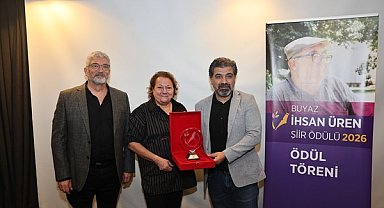 BUYAZ İhsan Üren Şiir Ödülü ‘Uyanınca Ben Burdayım’a verildi