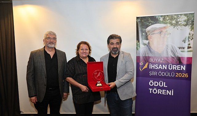 BUYAZ İhsan Üren Şiir Ödülü ‘Uyanınca Ben Burdayım’a verildi