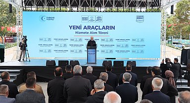 Büyükşehir filosuna 54 yeni araç kazandırıldı