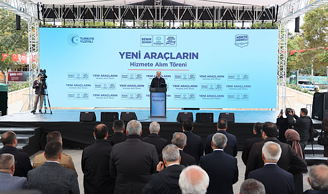 Büyükşehir filosuna 54 yeni araç kazandırıldı
