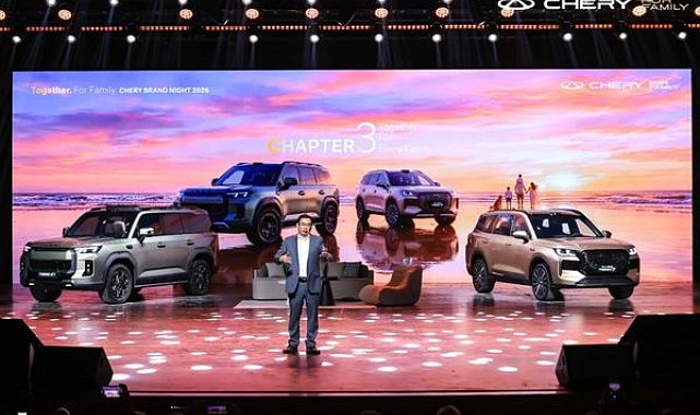 CHERY, yeni TIGGO7 ve TIGGOX7 modellerini dünyaya tanıttı