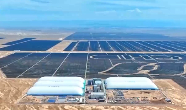 Çin'in ilk 100 MW'lık CCES projesi hizmete girdi