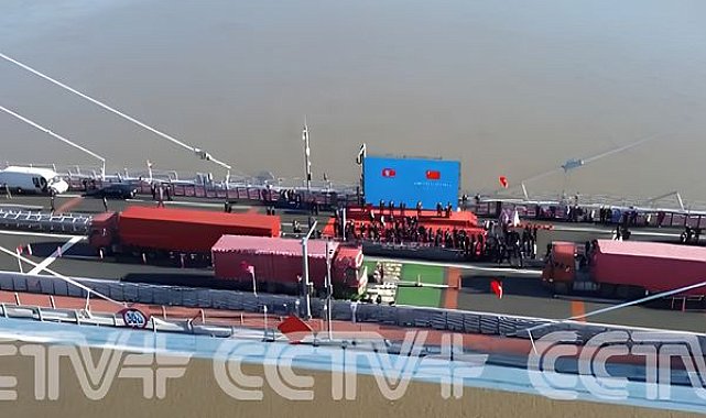 Çin-Kuzey Kore Yalu Nehri Köprüsü yük taşımacılığına açıldı