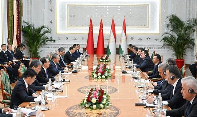 Çin ve Tacikistan'dan ekonomi ve güvenlikte iş birliği vurgusu