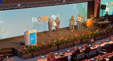Çinli araştırma enstitüsüne FAO Başarı Ödülü