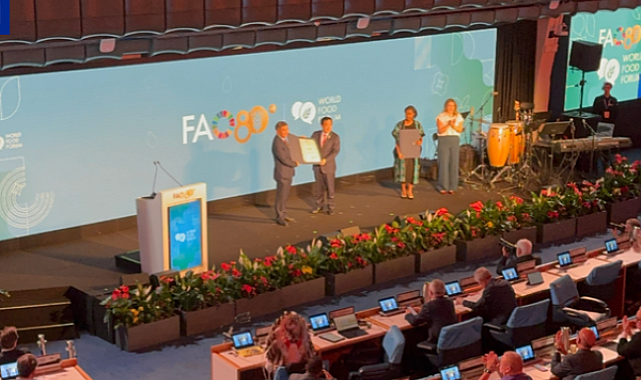 Çinli araştırma enstitüsüne FAO Başarı Ödülü