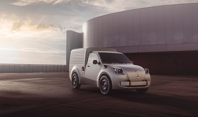 Citroen 2 CV Fourgonnette Concept ile ticari araçların ikonik tasarımına modern yorum