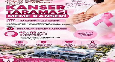 Çobanlar Devlet Hastanesi'nden Kadınlara Hayati Çağrı