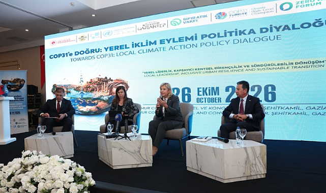 COP31 öncesi iklim zirvesi Gaziantep’te gerçekleştirildi
