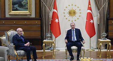 Cumhurbaşkanı Erdoğan, Devlet Bahçeli’yi kabul etti