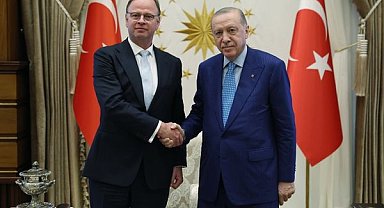 Cumhurbaşkanı Erdoğan, Hollanda Büyükelçisi Dorhout’u kabul etti