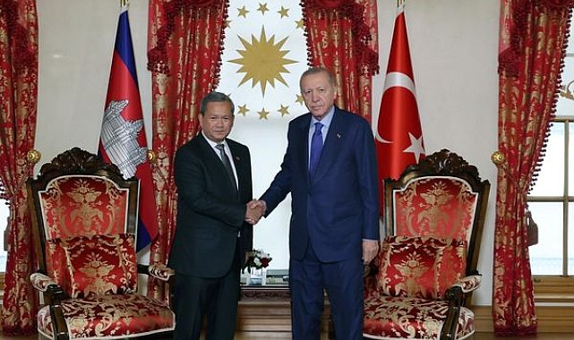 Cumhurbaşkanı Erdoğan, Kamboçya Başbakanı Hun Manet ile görüştü