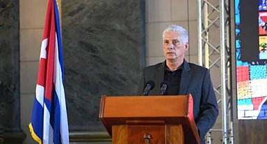 Diaz-Canel: 130 ülkenin dayanışması için teşekkür ediyoruz