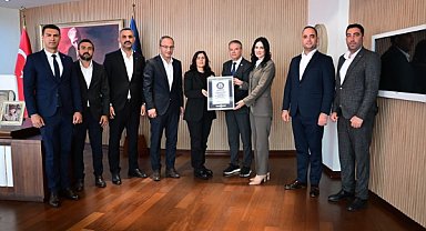 Didim Zeytin Festivali'nde Guinness Dünya Rekoru sertifikası sunuldu