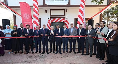 Dilovası Köseler Halk Kütüphanesi törenle açıldı