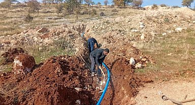 DİSKİ ek içme suyu hattı döşedi