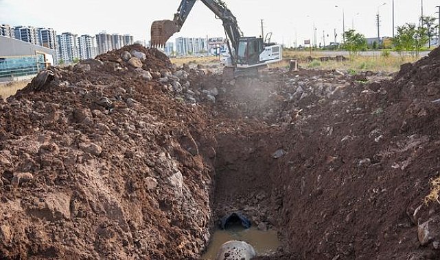 Diyarbakır’da D tipi cezaevinin atık su hattı yenileniyor