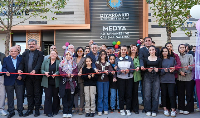 Diyarbakır'da Medya Kütüphanesi açıldı