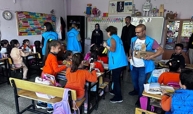 Diyarbakır'da öğrencilere sağlıklı beslenme eğitimi verildi