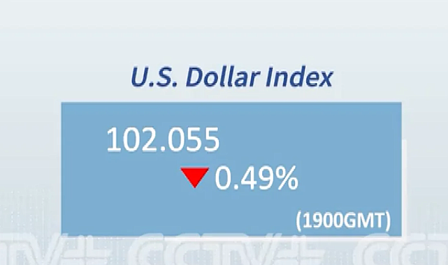 Dolar endeksi yüzde 0,49 geriledi