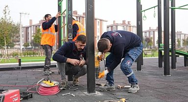 Düzce’de 23 Nisan Parkı’nda bakım ve yenileme çalışmaları başladı