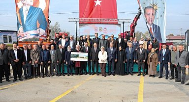 Düzce'de Mobil Mutfak ve Sera Teslim töreni gerçekleştirildi
