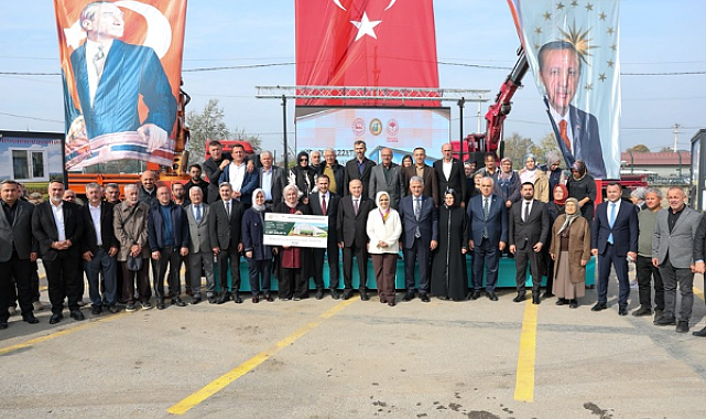 Düzce'de Mobil Mutfak ve Sera Teslim töreni gerçekleştirildi