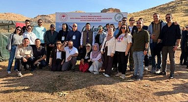 Erasmus+ katılımcıları Hasankeyf’te ceylan ve kınalı kekliklerin doğaya salımına katıldı