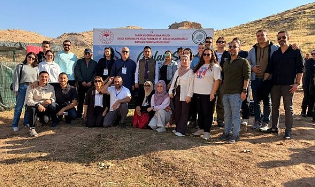 Erasmus+ katılımcıları Hasankeyf’te ceylan ve kınalı kekliklerin doğaya salımına katıldı